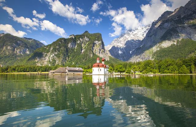 Der Königssee in Bayern